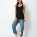 Cozee Bamboo Singlet Long & Fitted