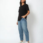 Cozee Bamboo Tshirt Black side