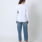 Women's Bamboo V-neck Long Sleeve Top