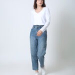 Women's Bamboo V-neck Long Sleeve Top