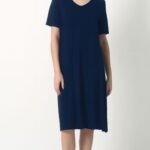 Whisprs Women's bamboo short sleeve dress Front