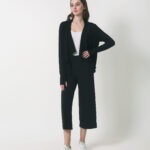 Cozee Bamboo Cardigan Waist Length Black