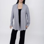 Cozee Bamboo Long cardigan Front 1