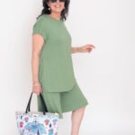 Women's Bamboo Bermuda Set Side 2