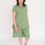 Women's Bamboo Bermuda Set Front 2