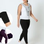 Cozee Bamboo Fleece lined leggings 3