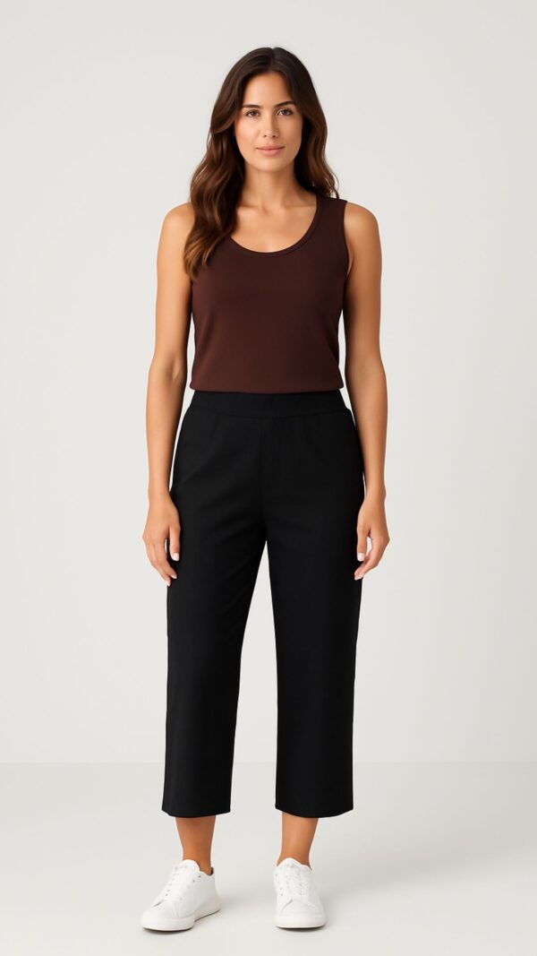 Cozee Bamboo Singlet Whispers Front 1