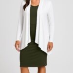 Whispers Bamboo Cardigan White Front 1