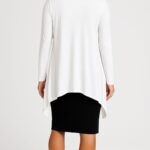 Whispers Bamboo Cardigan White Back 1